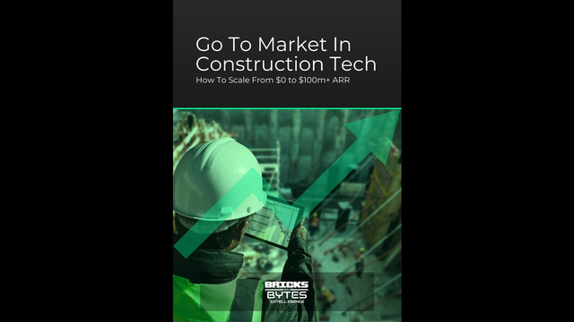 Go To Market In Construction Tech